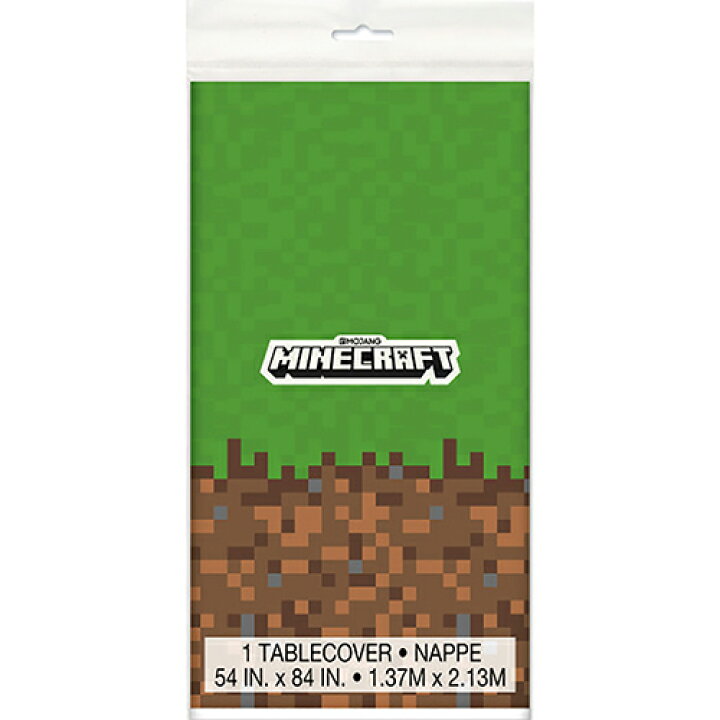 楽天市場 マインクラフト パーティーグッズ セット 5アイテム Yts0292 マイクラ Minecraft 使い捨て パーティー 紙皿 紙ナプキン 紙コップ テーブルカバー 風船 バルーン 誕生日 誕生日会 お誕生日会 誕生会 男の子 女の子 飾り付け 輸入品 インポート Party Supplies