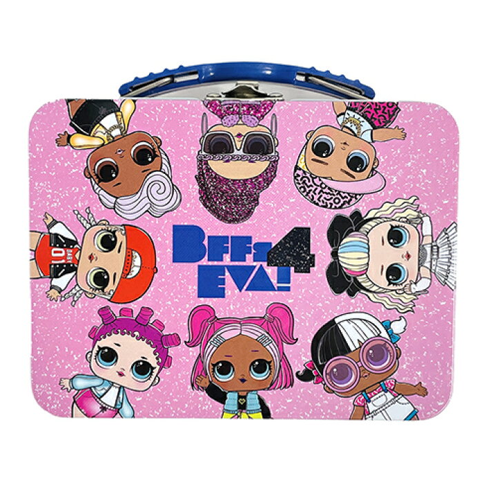 楽天市場 Lol サプライズ ミニ 缶 ボックス Bffs4eva a エルオーエル グッズ 小物入れ 缶ケース Box トランク ティン缶 おしゃれ かわいい ピンク Lolsurprise ハンドル付き キャラクター 雑貨 海外 輸入品 インポート ギフト プレゼント キャラクター雑貨