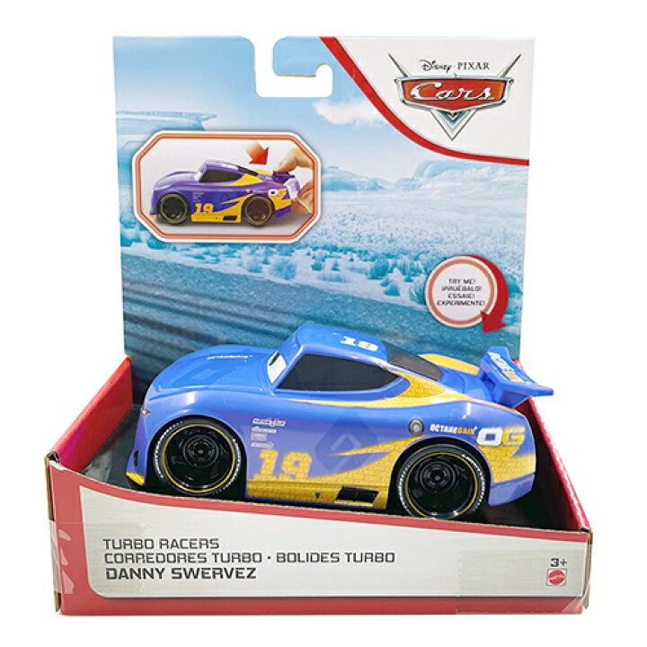 楽天市場 カーズ おもちゃ ターボレーサーズ ダニー シュワヴェッツ c 車 くるま 走る ディズニー パープル 紫 マテル 男の子 アメリカ ピクサー キャラクター グッズ 雑貨 ギフト プレゼント 誕生日 クリスマス 輸入品 インポート キャラクター雑貨 プレッツェル