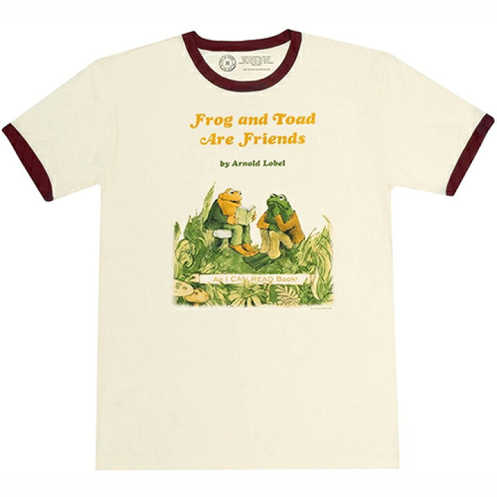 楽天市場 Out Of Print がまくんとかえるくん Tシャツ S アウトオブプリント 半袖 洋服 T 大人 ユニセックス オーバーサイズ 男女兼用 はんそで ティーシャツ かわいい 絵本 アーノルドローベル かえる グッズ キャラクター 雑貨 インポート 輸入品