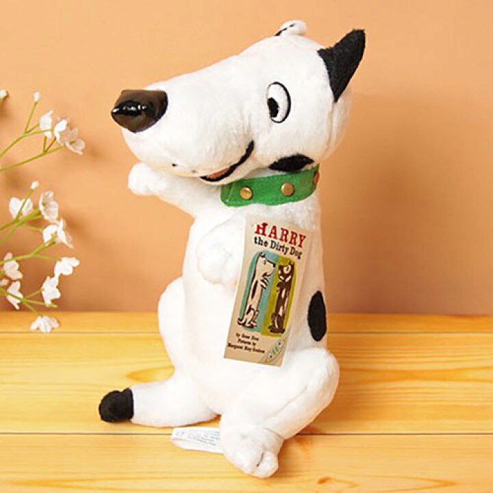 楽天市場 どろんこハリー ぬいぐるみ S Pud021 絵本 キャラクター グッズ 犬 ドック Harry The Dirty Dog 世界 名作 傑作 おもちゃ Yottoy キャラクター雑貨 プレッツェル
