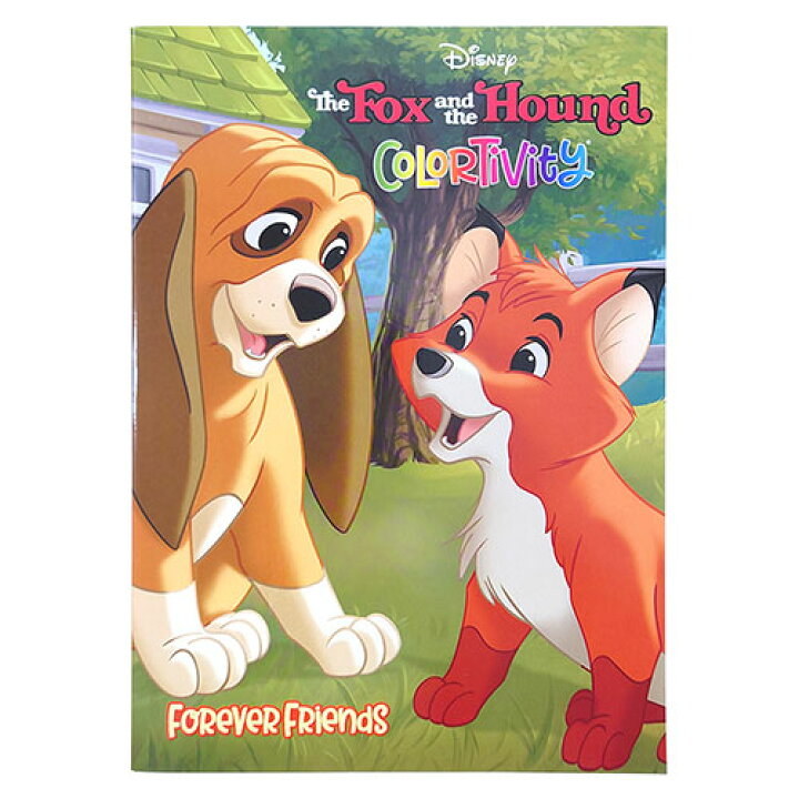 楽天市場 きつねと猟犬 ぬりえ カラーリングブック b 塗り絵 英語 ぬり絵 知育玩具 海外 女の子 おもちゃ キャラクター コッパー トッド ディズニー Disney 80pg The Fox And The Hound Coloring Book グッズ 海外 輸入品 インポート Made In U S A