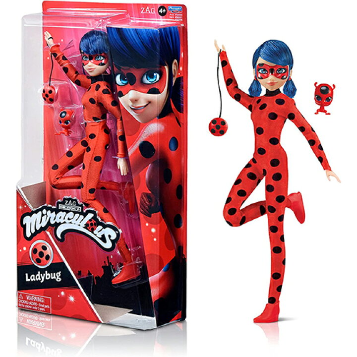 楽天市場 ミラキュラス レディバグ 10 5インチ ドール おもちゃ 人形 かっこいい かわいい 赤 キャラクター ディズニーチャンネル グッズ Miraculous Ladybug 海外 輸入品 インポート キャラクター雑貨 プレッツェル