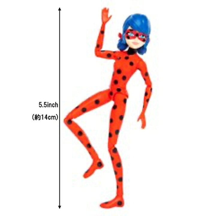 楽天市場 ミラキュラス 5 5インチ フィギュア レディバグ 171a おもちゃ 人形 かっこいい かわいい 赤 キャラクター ディズニーチャンネル グッズ Miraculous Ladybug 海外 輸入品 インポート キャラクター雑貨 プレッツェル