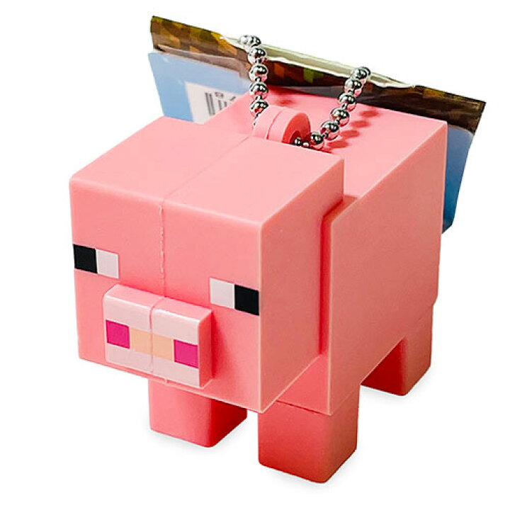 楽天市場 マインクラフト Pvcマスコットキーホルダー ブタ マイクラ グッズ Minecraft ゲーム キャラクター Pig Mob 立体 マスコット フィギュア かわいい ゲームキャラ アイテム ケイカンパニー Mct Pm Bu キャラクター雑貨 プレッツェル