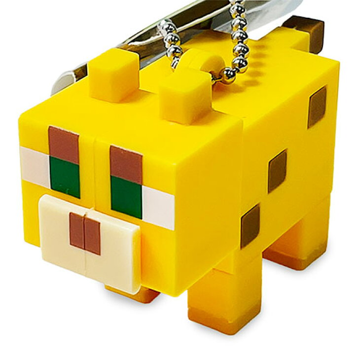楽天市場 マインクラフト Pvcマスコットキーホルダー ヤマネコ マイクラ グッズ Minecraft ゲーム キャラクター Ocelot Mob 立体 マスコット フィギュア かわいい ゲームキャラ アイテム ケイカンパニー Mct Pm Yn キャラクター雑貨 プレッツェル