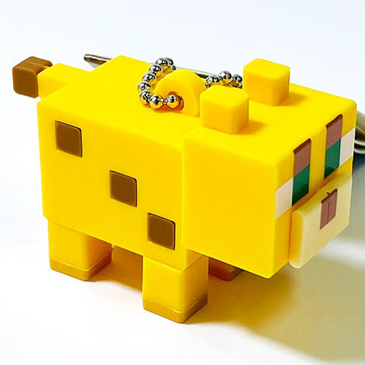 Pvc マスコットキーチェーン マイクラ Minecraft キーホルダー ヤマネコ マインクラフト
