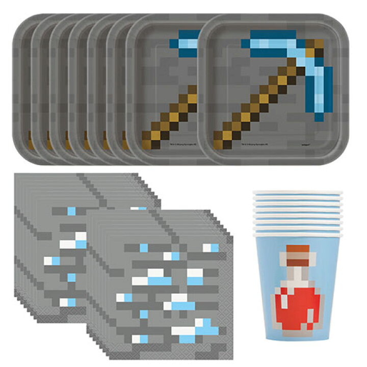 楽天市場 マインクラフト パーティーグッズ セット 3アイテム Yts02 マイクラ Minecraft 使い捨て パーティー 紙皿 紙ナプキン 紙コップ 誕生日 誕生日会 お誕生日会 誕生会 男の子 女の子 飾り付け 輸入品 インポート Party Supplies キャラクター雑貨 プレッツェル 楽天市場 マインクラフト パーティーグッズ セット 3アイテム Yts02 マイクラ Minecraft 使い捨て パーティー 紙皿 紙ナプキン 紙コップ 誕生日 誕生日会 お誕生日会 誕生会 男の子 女の子 飾り付け 輸入品 インポート Party Supplies キャラクター雑貨 プレッツェル