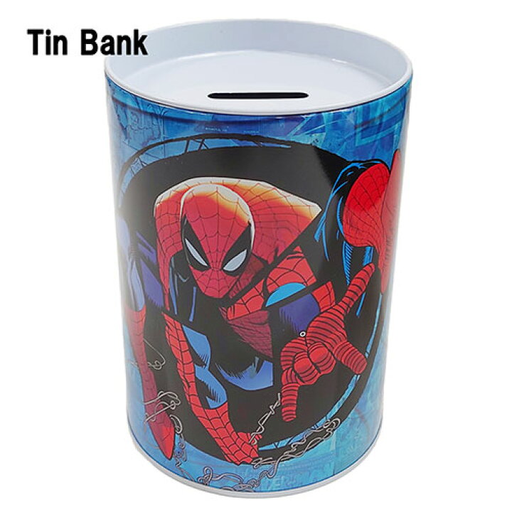 楽天市場】スパイダーマン 貯金箱 ( ブルー ) 17341a ちょきんばこ 