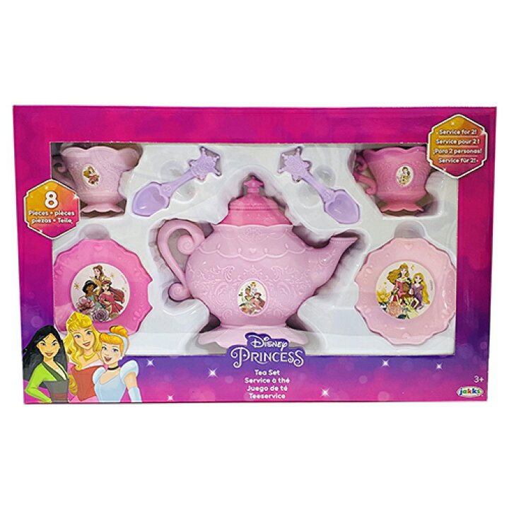 楽天市場】ディズニープリンセス おままごと ティーセット 8ピース 