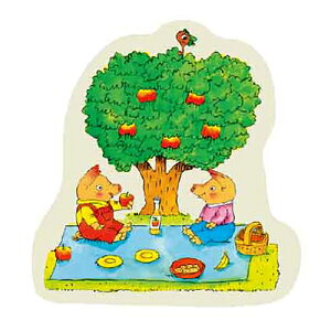 リチャード・スキャリー ステッカー ( ピクニック ) 17556 Richard Scarry キャラクターステッカー 耐水 かわいい イラスト 絵本 キャラクター スキャリーおじさん 文具 文房具 雑貨 グッズ RS1086