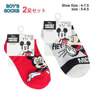 ~bL[ C 2Zbg ( ԁEDF ^ 5 - 6 1/2C` ) yts0584 MICKEY MOUSE bh q  AN\bNX Ԃ \bNX j̎q c fBYj[ Disney LN^[ ObY Socks A