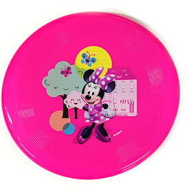 ディズニー フリスビー （ ピンク ミニー ） 18214b おもちゃ フライングディスク 外遊び 公園 スポーツ レジャー ミニー Disney Minnie Mouse かわいい 輸入品 インポート