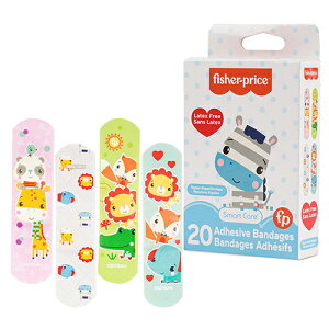 フィッシャープライス 絆創膏 20枚入り 18394 Fisher Price ばんそうこう どうぶつ アニマル かわいい キッズ 子供 子ども こども 男の子 女の子 bandage kids 輸入品 インポート