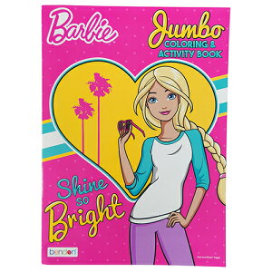 o[r[ ʂ肦 ( Shine so Bright ) 18760a Barbie hG ʂG p mߋ CO ̎q q c LN^[  G ObY CO Ai C|[g JUMBO COLORING & ACTIVITY BOOK MADE IN U.S.A.