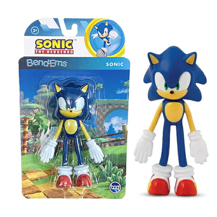 楽天市場】ソニック ベンダブル フィギュア ( sonic ) 18880a おもちゃ 