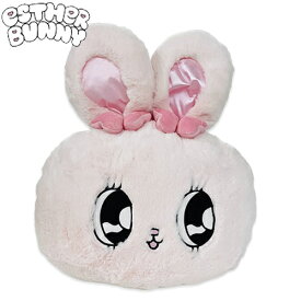 エスターバニー クッション PK ( RibbonBunny ) 19197 EstherBunny グッズ インテリア くっしょん クッション ぬいぐるみ ピンク かわいい 韓国 うさぎ キャラクター 女子高生 インスタ 雑貨 おしゃれ 輸入品 インポート