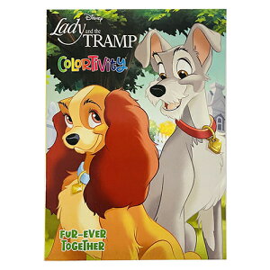 fBYj[ Lady and The Tramp ʂ肦 80y[W ( FUR-EVER TOGETHER ) 19302b fBYj[ 񕨌  hG ʂG p mߋ ̎q q 킢  dog LN^[ G J[Oub