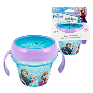 アナと雪の女王 スナックボウル 8oz. 19904 アナ雪 おやつケース スナックカップ ベビーグッズ 赤ちゃん 女の子 食器 取っ手付き ディズニー キャラクター グッズ 雑貨 輸入 インポート Frozen Sna