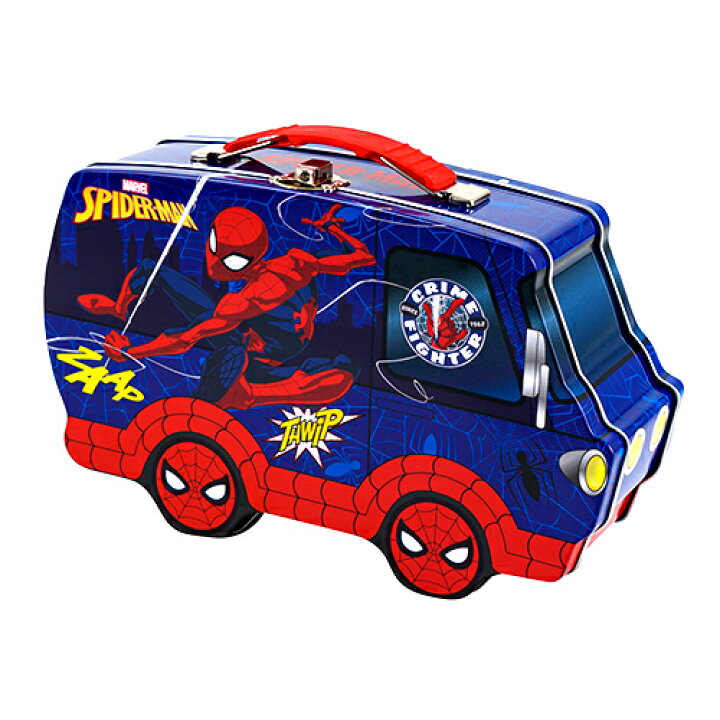 楽天市場】スパイダーマン トラック型 ティン ボックス 20097 小物入れ 