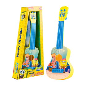 スポンジボブ パーティー ウクレレ 20100 おもちゃ 楽器 ギター 4弦 こども 子ども 幼児 男の子 女の子 キャラクター グッズ インポート 輸入品