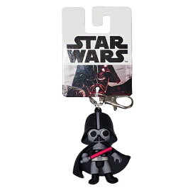 スターウォーズ 3D ラバーキーチェーン ( ダースベイダー ) 19745a Darth Vader キーホルダー マスコットキーホルダー 立体 フィギュア グッズ かわいい キャラクター 雑貨 輸入品 インポート Star Wars Rubber Charm