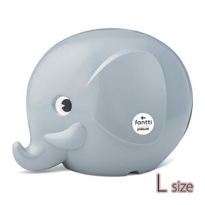 Fantti エレファント バンク ( L ) グレー pud1053 貯金箱 ちょきんばこ BANK ゾウ ぞう 象 モノトーン 北欧 雑貨 インテリア フィンランド MK30311