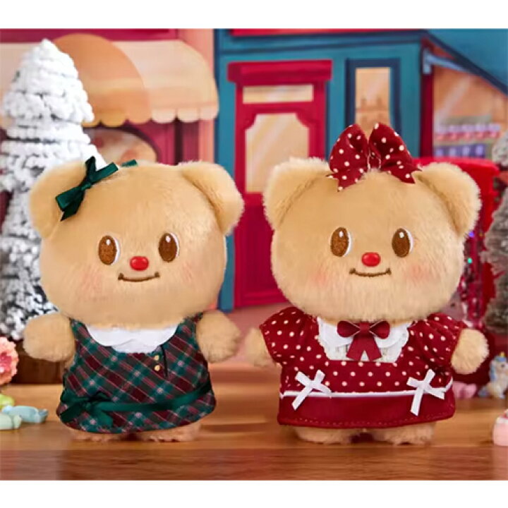 楽天市場】バターベア ぬいぐるみチャーム レトロシリーズ ドレス 