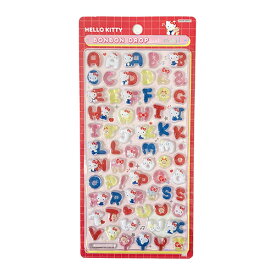 ボンボンドロップシール もじ ( ハローキティ / スタンダード ) 21180-ama ボンドロ シール ステッカー ぷくぷく 立体シール キティちゃん キティ Hello Kitty シール交換 シル活 かわいい サンリオ 正規品 S8815542