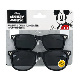 ミッキー 親子 サングラス ペア セット 21197 sunglasses UVカット 紫外線カット 男女兼用 ペアコーデ 親子コーデ おそろい ディズニー ミッキーマウス キッズファッション おしゃれ キャラクター グッズ 雑貨 レジャー 輸入品 インポート HS9832-1122
