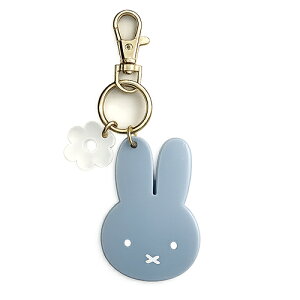 MIFFY THICK FLOWER �`���[�� ( �O���[ ) 21321 �~�b�t�B�[ �L�[�z���_�[ �L�[�����O �L�[�`�F�[�� �`���[�� �f�B�b�N�u���[�i �u���[�i MIFFY ������ ���킢�� �G�{ �L�����N�^�[ �G�� Dick Bruna MIFF-262