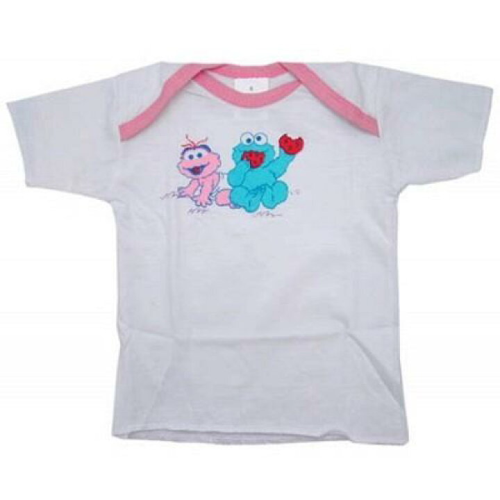 楽天市場 セサミストリート ベビーtシャツ ピンク 2155pk 送料無料 メール便配送 Ss キャラクター雑貨 プレッツェル