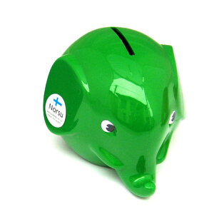 Fantti Gt@goN ( S TCY ^ O[ ) pud037 t@eB  oN  k G ObY CeA  킢 tBh  ]E  Elephant money box Green MK20307