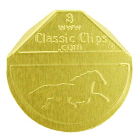 クラシッククリップ　Classic Clips　Horse(Gold) 2390 馬 送料無料 メール便配送【ds】