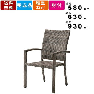 スタッキングチェア NRS-430C チェア チェアー 椅子 イス ガーデンチェア リゾートチェアー アジアンテイスト メッシュ柄 ダイニングチェア お洒落 おしゃれ 積み重ね可能 肘掛 肘掛け インテ