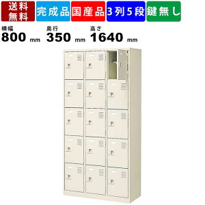 【楽天お買い物マラソン!!各種クーポン配布中】15人用シューズロッカー BST3-5LLN 3列5段 中棚付き 扉付きタイプ スチール製 シューズラック スチールロッカー 靴入れ 下足入れ クツ棚 靴棚 収