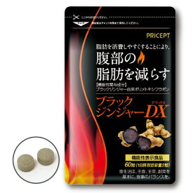ブラックジンジャーDX 機能性表示食品 60粒（単品）クラチャイダム　黒ショウガ　黒ウコン