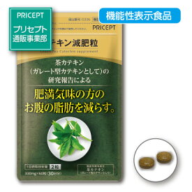 【期間限定特価】【ゆうパケット配送】肥満気味の方のお腹の脂肪を減らす カテキン減肥粒 機能性表示食品 【60粒30日分】（単品）粒タイプ　緑茶カテキン　ガレート型茶カテキン 体脂肪　ダイエット サプリ 健康食品
