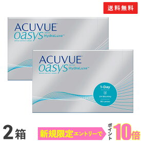 【送料無料】ワンデーアキュビューオアシス90枚パック2箱セット 1日使い捨て コンタクトレンズ （ワンデイ / アキュビュー / オアシス / ジョンソン&ジョンソン / クリアレンズ 1day）