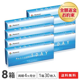 【送料無料】メニコンワンデー 8箱セット 1日使い捨て コンタクトレンズ 1day