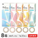 【送料無料】ベルミー 30枚入 8箱セット （ Belleme by Eye coffret / カラコン / カラーコンタクト / シード / SEED / ワンデー / 1日使い捨て ）