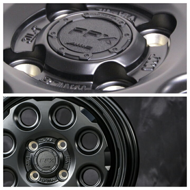 楽天市場】【PPX MIL:8】 14インチホイール 4本セット 14×4.5J +45 4 