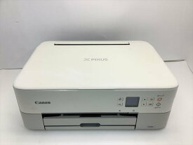 【中古】Canon プリンター A4インクジェット複合機 PIXUS TS5330 ホワイト 2019年モデル テレワーク向け