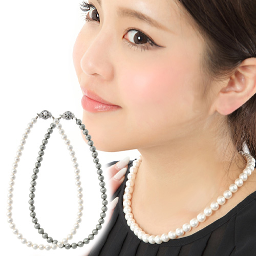 楽天市場】【最大20%OFFクーポン配布中】日本製 ８mm珠 本貝パール真珠