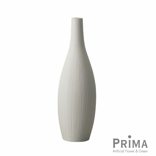 楽天市場】ブルボL ホワイト H46cm 花器 花瓶 フラワーベース | PRIMA