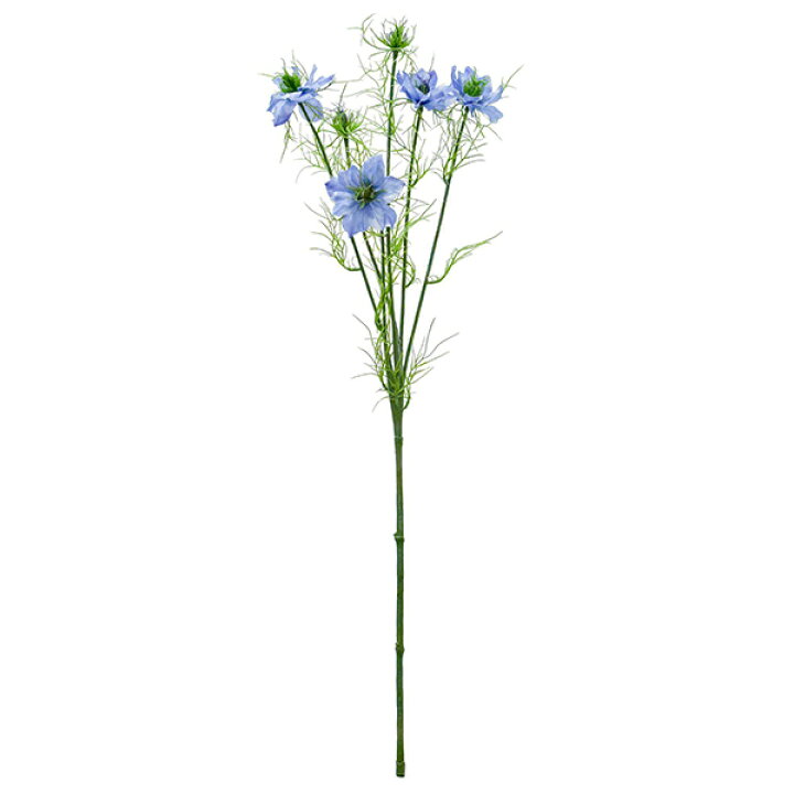 楽天市場 アーティフィシャルフラワー 造花ニゲラ ブルー 単品花材 Prima おしゃれ 春 インテリア 店舗装飾 ディスプレイ アートフラワー 枯れない花 花飾り 季節 Prima Greenpark