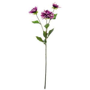 【公式】ダリア パープル 単品花材 造花 アーティフィシャルフラワー | PRIMA 1本売り フラワーアレンジメント アレンジメント インテリア 装飾 ステム 造花リーフ 高級造花 単品