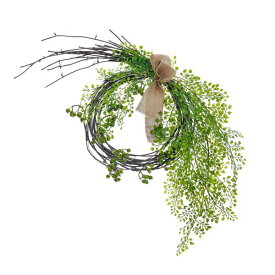 アジアンタム×ベリー スワッグ 造花 フラワーアレンジメント| GREENPARK 人工観葉植物 造花 おしゃれ リアル イミテーション インテリアグリーン アートグリーン ギフト プレゼント お祝い