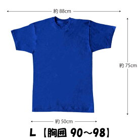 アウトレット 訳あり Tシャツ ブルー 青 無地 安い 半袖 メール便可