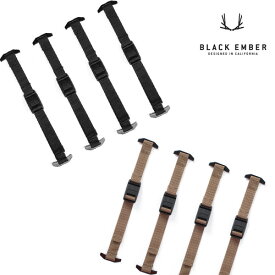 【限定復刻】【4本セット】【ブラックエンバー正規取扱店】Black Ember ブラックエンバー FORGE COMPRESSION STRAP 国内正規品 フォージ30/40/SB/EmberTex対応 マグロック コンプレッションストラップ 7219034 ブラック コヨーテ FORGE30 FORGE40 フォージ